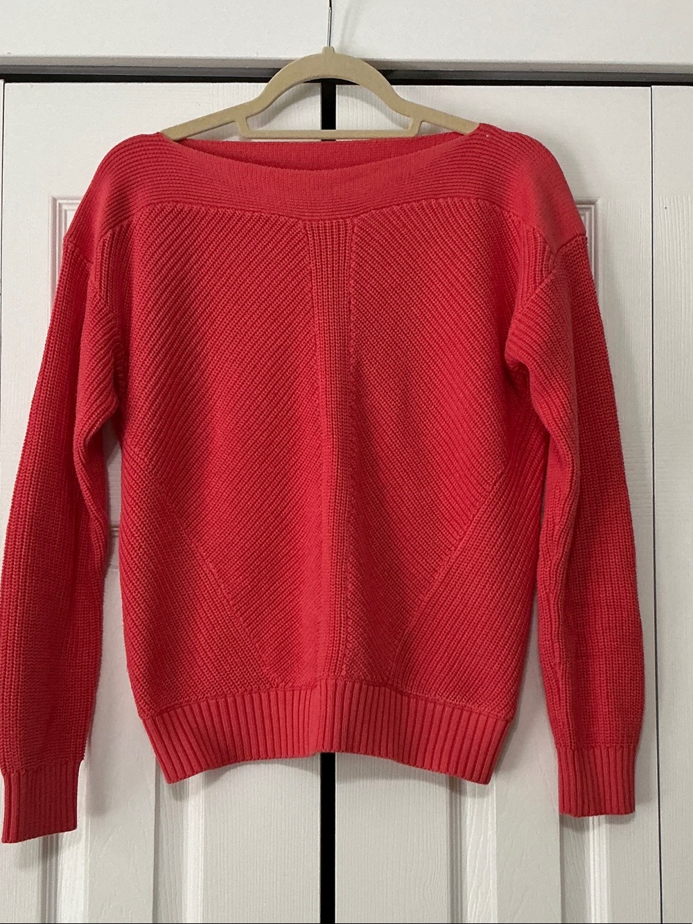 Lauren Ralph Lauren Coral Knit Boatneck Sweater